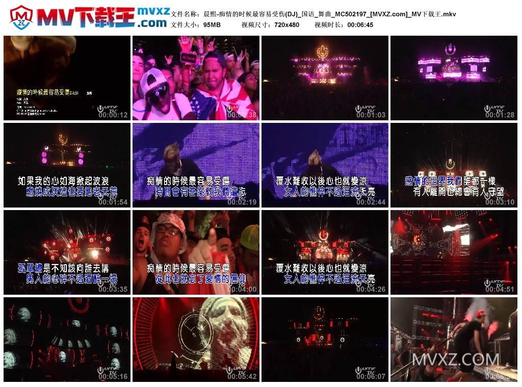 晨熙-痴情的时候最容易受伤(DJ)_国语_舞曲_MC502197